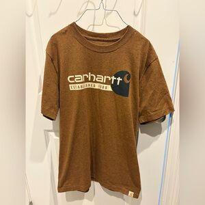 Carhartt Men’s Brown Logo Tee